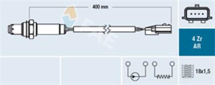 Lambdasond, dacia,nissan,renault, 22 69 325 67R, 22 69 329 62R, 22690-00Q1L