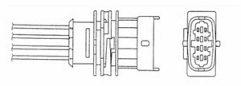 Lambdasond, , opel astra g halvkombi, astra g kombi, astra g sedan, astra g skåp / kombi, corsa b, 855 339, 855341, 90530068, 9