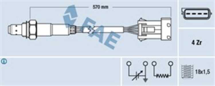 Lambdasond, citroën,peugeot,renault,volvo, 1275189, 1628.8Z, 172027123R, 77 00 105 557, 9135664-2