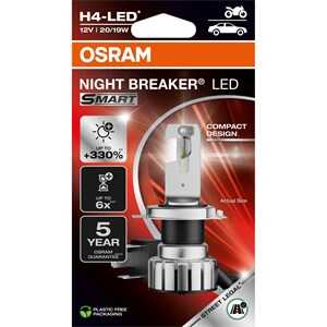 Ledlampa Osram Night Breaker Led Smart H4, P43t , bmw,kawasaki,ktm,triumph,yamaha