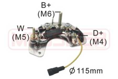 Likriktare, generator, ford scorpio i, sierra ii, sierra turnier ii, 87BB 10304 CA, 89BB 10300 JB