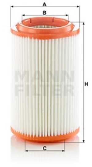 Luftfilter, kia bongo buss, bongo flak/chassi, k2500 flak/chassi, k2900, 28113-4E000