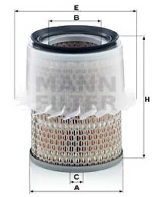 Luftfilter, mitsubishi l200, pajero classic, pajero ii, pajero iii, pajero canvas top ii, pajero sport i, MD 620563, MR 239466,