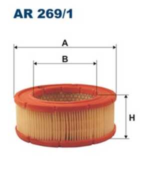 Luftfilter, renault super 5, super 5 skåp/halvkombi, 77 01 031 518, 77 07 031 518