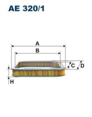 Luftfilter, honda civic hatchback iv, civic hatchback v, civic sedan iv, civic sedan v, 17220-PM1-305, 17220-PM1-B01, 17220-PM3