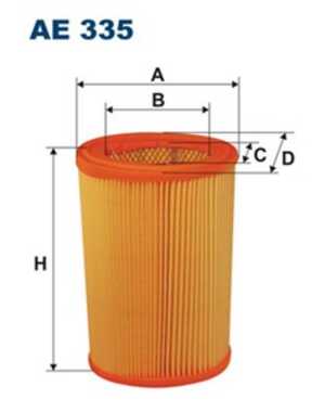 Luftfilter, citroën,nissan,peugeot,rover, 1444 A5, 1444 A6, 1444 VA, 16546-6F900, 2109-5110-9100