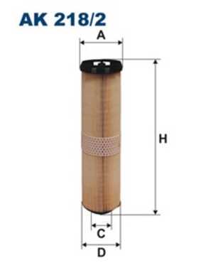 Luftfilter, mercedes-benz e-klass [w211], e-klass flak/chassi [vf211], e-klass t-model [s211], s-klass [w220], 611 094 02 04, A