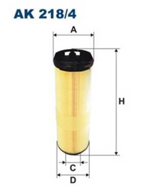 Luftfilter, mercedes-benz c-klass [w203], c-klass coupé [cl203], c-klass t-model [s203], clc-klass [cl203], clk [c209], 646 094