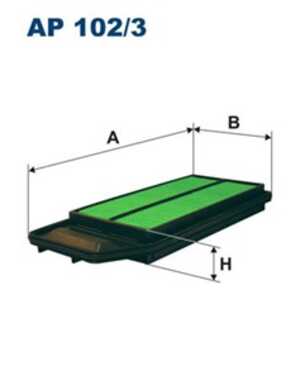 Luftfilter, honda accord vii, accord tourer vii, 17220-RAA-A00, 17220-RAA-A01, 17220-RAA-Y00, 17220-RAA-Y01