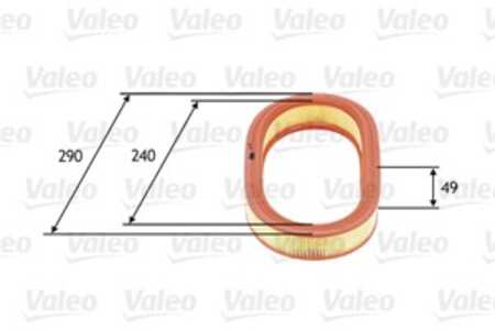 Luftfilter, ford, 6162292, 6497632, 89BF9601AA, 89BF9601BA