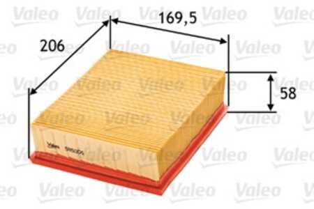 Luftfilter, citroën xsara, xsara break, xsara coupé, xsara picasso, peugeot 206 cc, 206 halvkombi, 206 sw, 206 van, 1444H0, 144