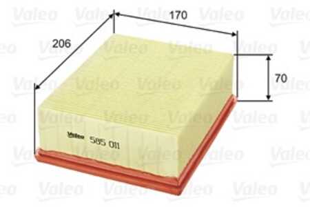 Luftfilter, citroën xsara coupé, xsara picasso, peugeot 206 halvkombi, 206 sw, 1444J4, 1444QF