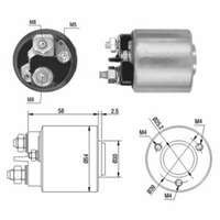 Magnetswitch, startmotor