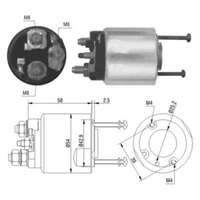 Magnetswitch, startmotor