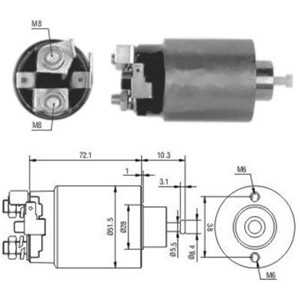 Magnetswitch, startmotor, hyundai,mazda,mitsubishi, 23343-M8210, M1T70781*, M1T70881*, M1T71381*, M1T71781*, M1T74181*, M371X64