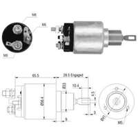 Magnetswitch, startmotor