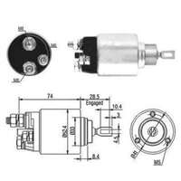 Magnetswitch, startmotor