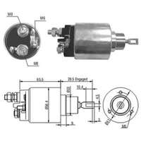 Magnetswitch, startmotor