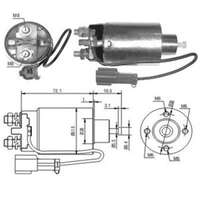 Magnetswitch, startmotor