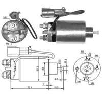 Magnetswitch, startmotor