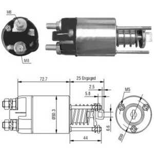 Magnetswitch, startmotor, fiat,lancia, 46231510*, 5999906*, 5999906, 7539303*, 7612040*, 7612952*, 7612952, 7621040*, 7622104*,