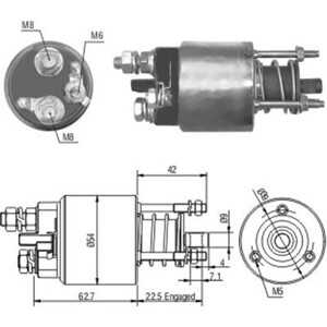 Magnetswitch, startmotor, fiat brava, bravo i, marea, marea weekend, multipla, palio weekend, lancia dedra, lybra, lybra sw, 46