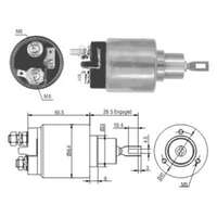 Magnetswitch, startmotor