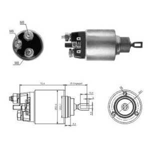 Magnetswitch, startmotor, mercedes-benz, 001 152 65 10, 0051513901*, 00515166010*, A 001 152 65 10, A0051513901*, A00515166010*