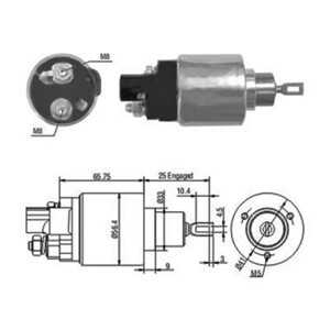 Magnetswitch, startmotor, toyota, 2810002040*, 2810002080*, 28100-0B020*, 28100-0E010*, 28100-0G010*, 28100-0G100*, 2810016230*