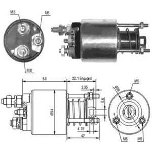 Magnetswitch, startmotor, fiat brava, bravo i, fiorino, marea, marea weekend, punto, punto cabriolet, uno, lancia a 112, 422911