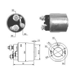 Magnetswitch, startmotor, ford fiesta iv, ka, 5S65-11000-AA*, 7S55-11000-AA*, 7S55-11000-AB*, BG3A-11391-AA