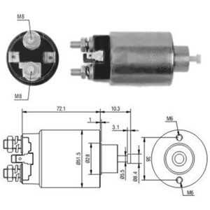 Magnetswitch, startmotor, hyundai,mitsubishi, 23300-8H801, 23300-8H80A, 23300-AU600, 23300-AU601, M008T71471*, M008T71471ZE*, M