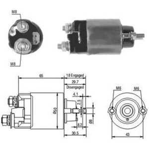 Magnetswitch, startmotor, daihatsu,mazda,piaggio,toyota, 28100-11010*, 28100-11020*, 28100-87551*, 28100-87551-000*, 28150-1002