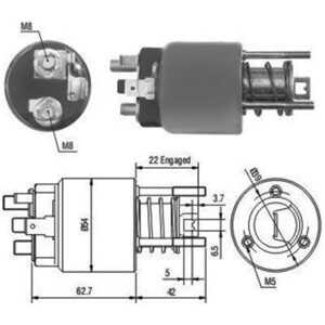 Magnetswitch, startmotor, rover, NAD 101260, NAD000290, NAD004900E, NAD101070*, NAD101080, NAD101080E