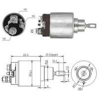 Magnetswitch, startmotor