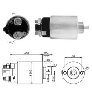 Magnetswitch, startmotor, hyundai i30, i30 kombi, kia cee'd halvkombi, cee'd sw, cerato sedan i, pro cee'd, 36100-2