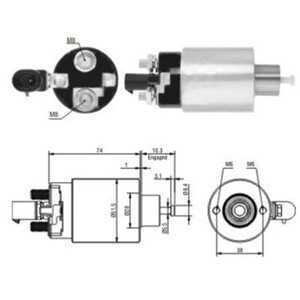 Magnetswitch, startmotor, jeep cherokee, grand cherokee i, grand cherokee ii, wrangler ii, 56041012AB*, 56041012AD*, 56041013AB