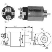 Magnetswitch, startmotor