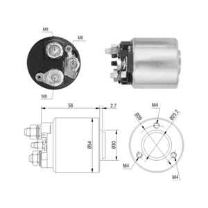 Magnetswitch, startmotor, chevrolet,daewoo,fiat,opel,vauxhall, 90 421 722