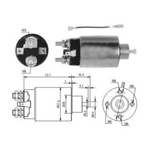 Magnetswitch, startmotor, hyundai,mitsubishi,proton, E356-18-X10, M000T70381*, M001T70481*, M001T70483*, M001T73381*, M001T7338