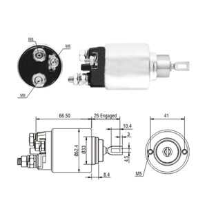 Magnetswitch, startmotor, fiat palio weekend, strada pick-up