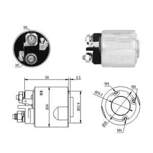 Magnetswitch, startmotor, hyundai,kia,mitsubishi