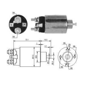 Magnetswitch, startmotor, hyundai,kia,mitsubishi,proton, E356-18-X10, M000T70381*, M000T92581*, M001T70481*, M001T70483*, M001T