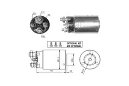 Magnetswitch, startmotor, buick park avenue