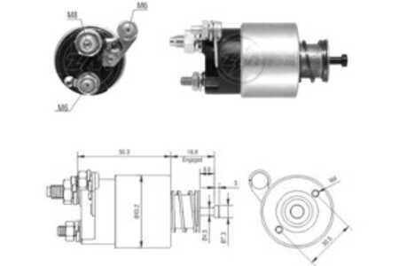 Magnetswitch, startmotor, ford b-max, 31G4-4230CF-FS, E3B5 11000 AA