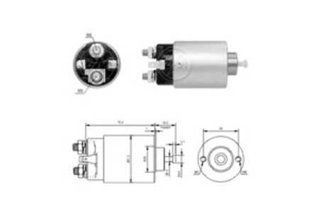 Magnetswitch, startmotor, hyundai,kia,mitsubishi, 1810A050, 1810A053, M001T74181A, M002T75071, M002T75071A, M002T75073, M002T75