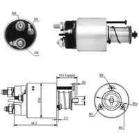 Magnetswitch, startmotor