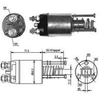 Magnetswitch, startmotor