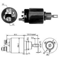 Magnetswitch, startmotor