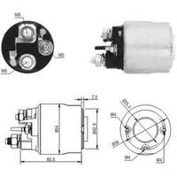 Magnetswitch, startmotor